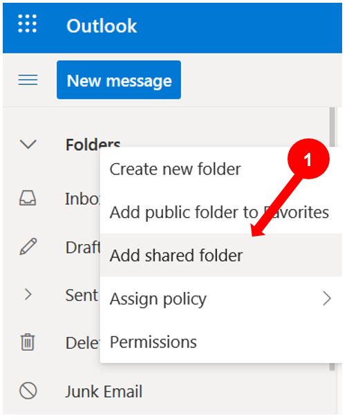Outlook mailbox add 2