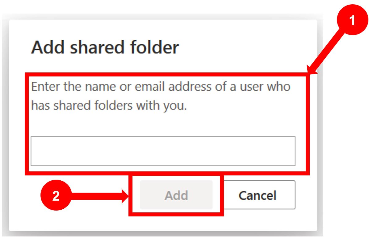 Outlook mailbox add 3